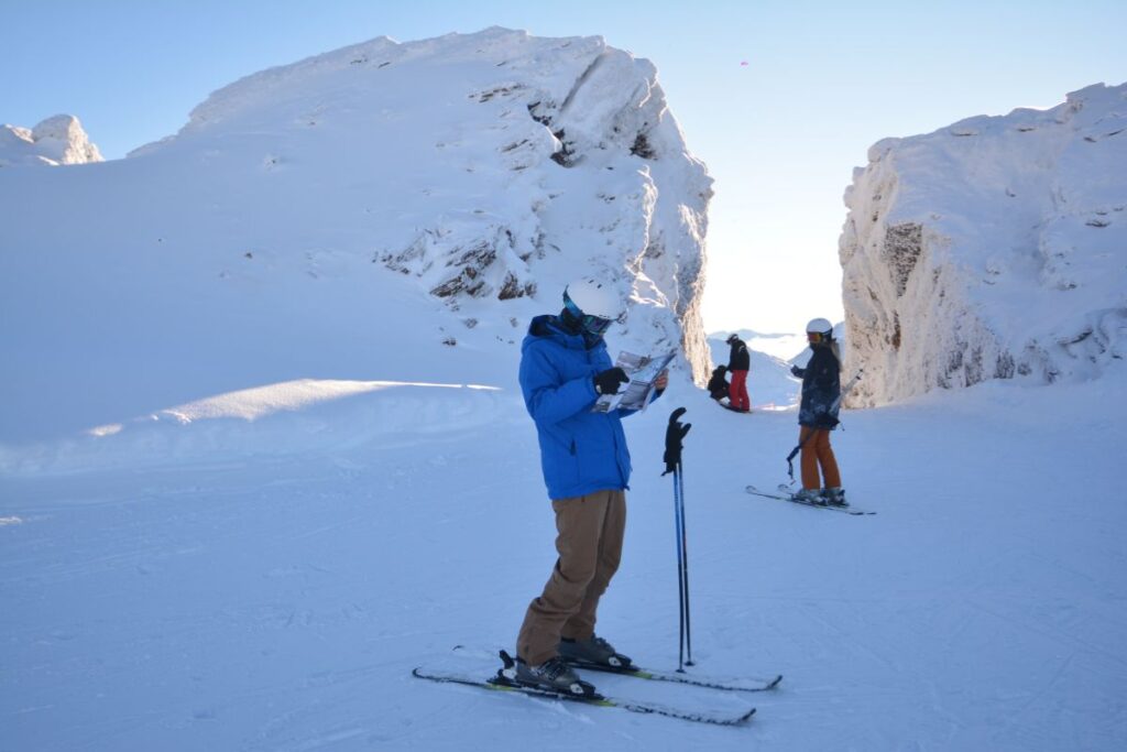 vacaciones de invierno con ski