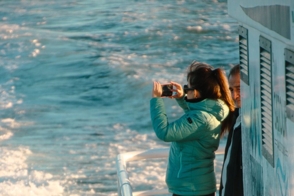Navegacion y fotos en el canal beagle