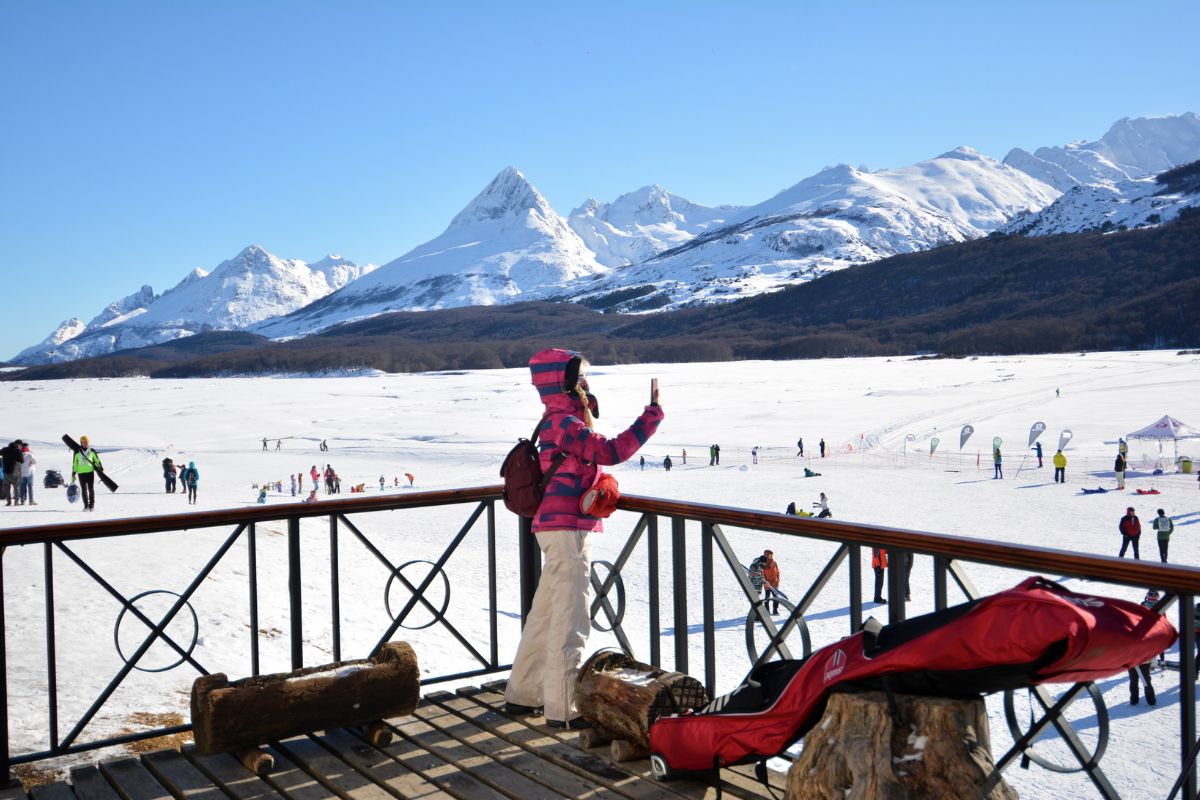 nieve en ushuaia