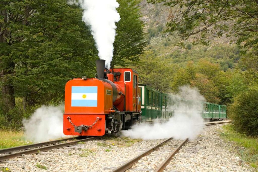 Tren en verano 2